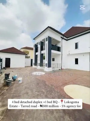 4bdrm Duplex in Lokogoma for sale