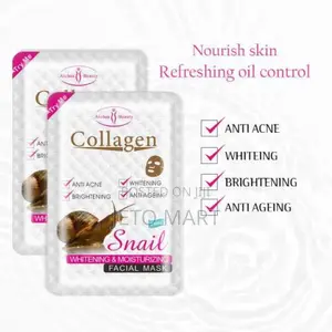 Aichun Beauty Collagen Snail Whitening Moisturising Facial Mask -25ml