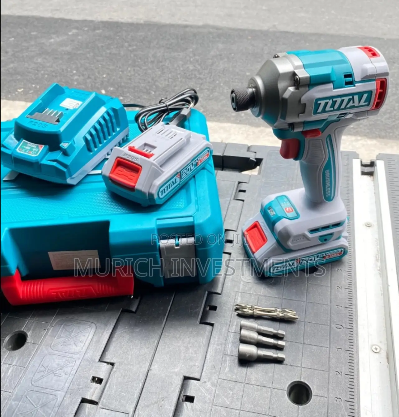 Total Cordless Impact Driver With Speed Control Tirli2028