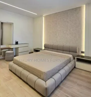 Standard 6 by 6 Bed Frame With Good Quality Fabric