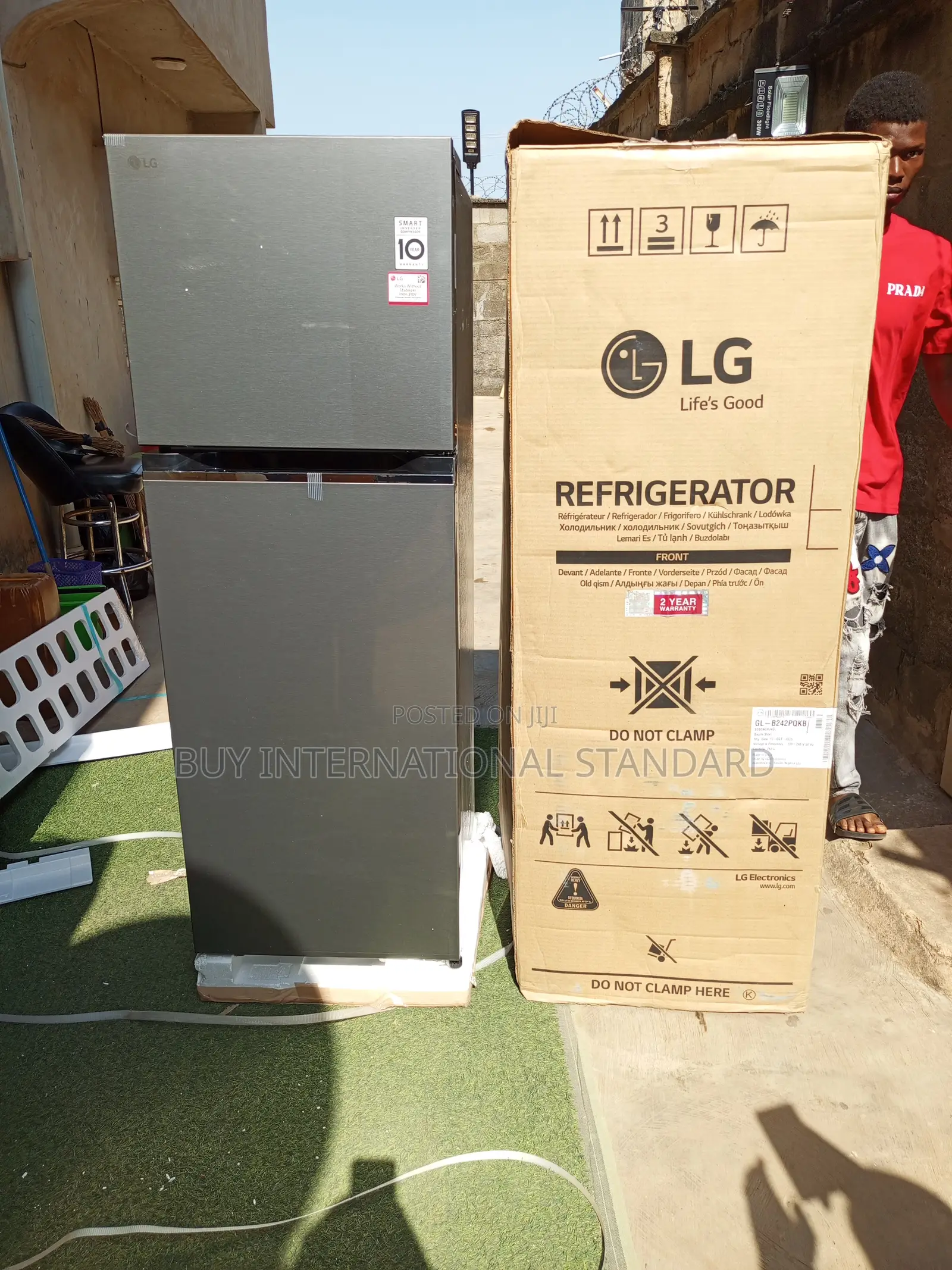 Lg 260l Double Door Refrigerator