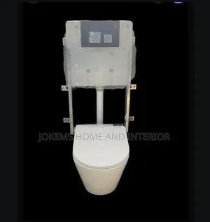 Wall-Hung Toilet With Concealed Cistern