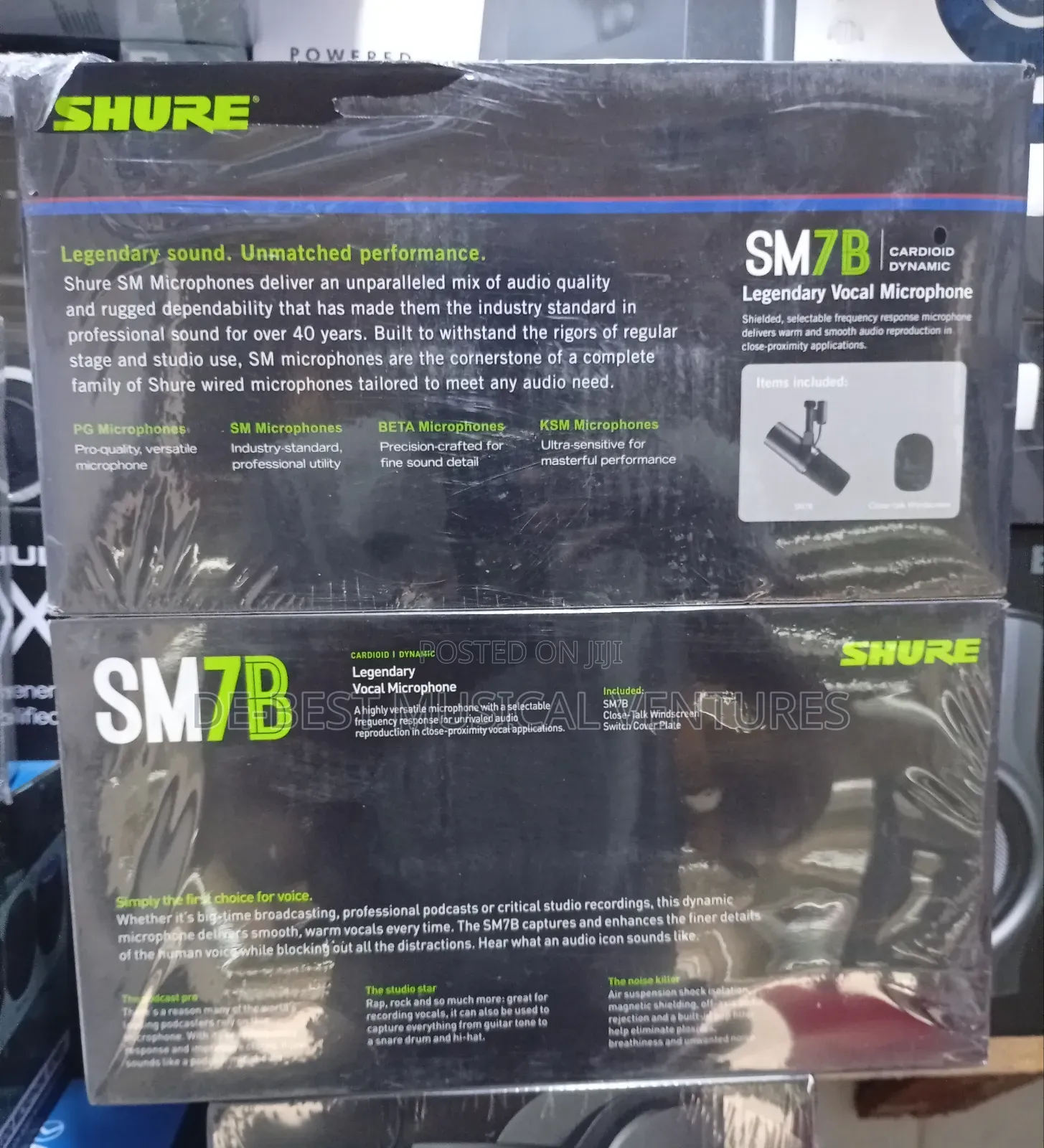Shure Sm7b Studio Microphone
