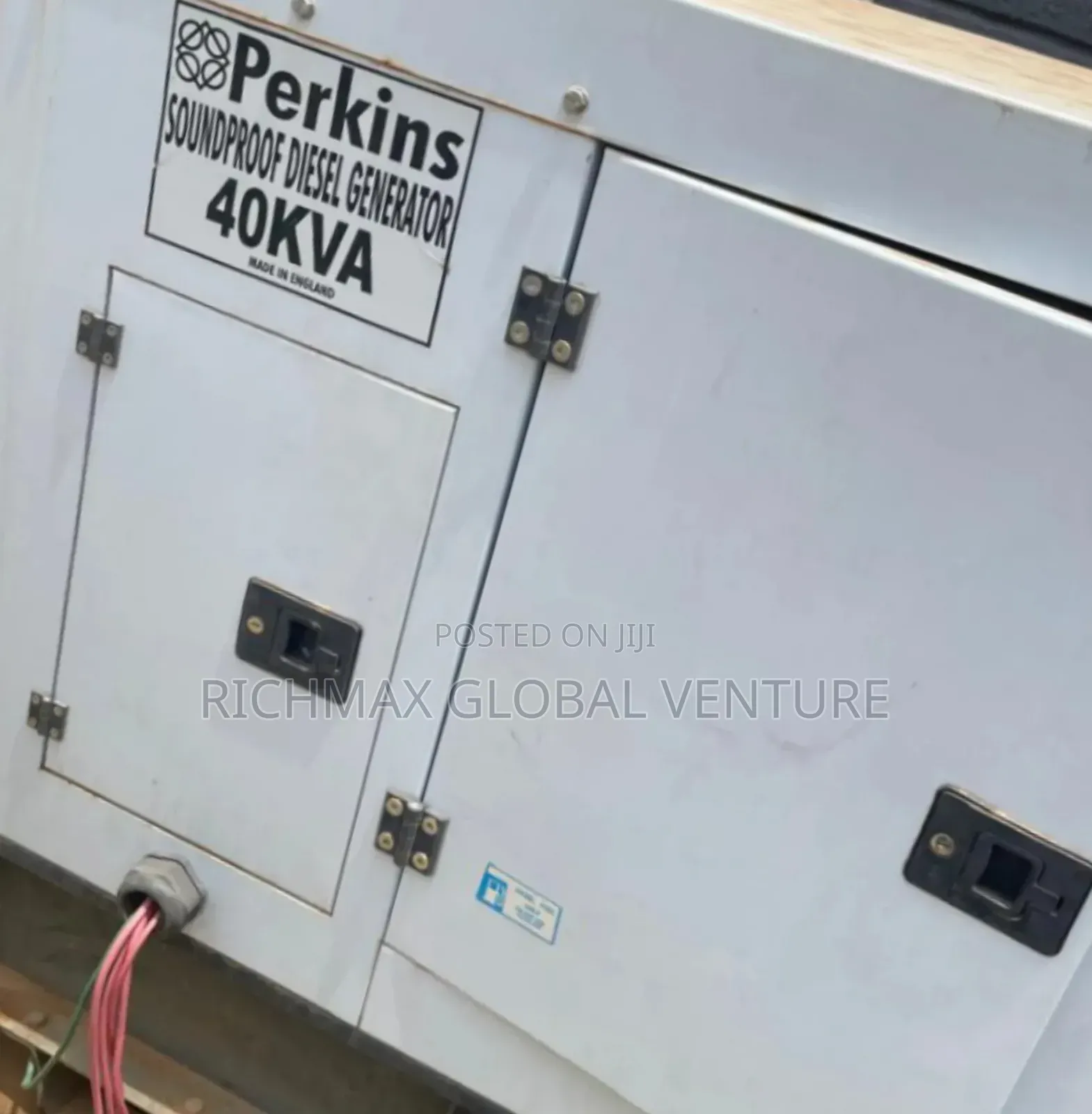 Perkins 40kva Soundproof Generator 100% Pure Copper