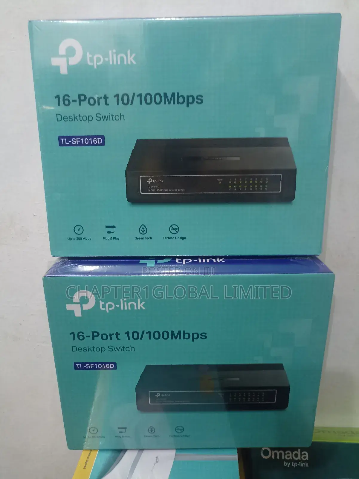 Switch 16 Port TP-Link Tl-Sf1016d 10/100mbps Desktop