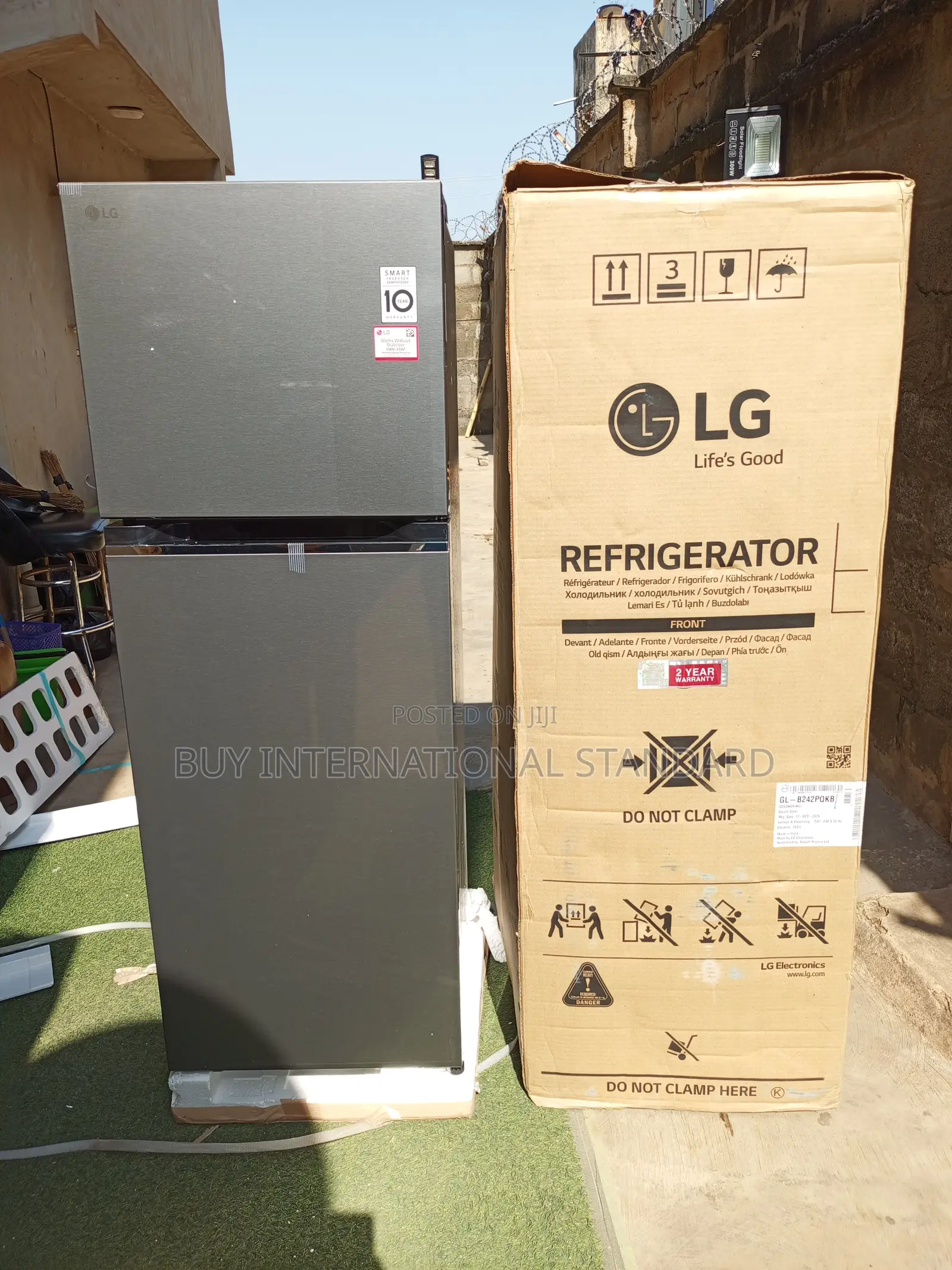 Lg 260l Smart Inverter Fridge