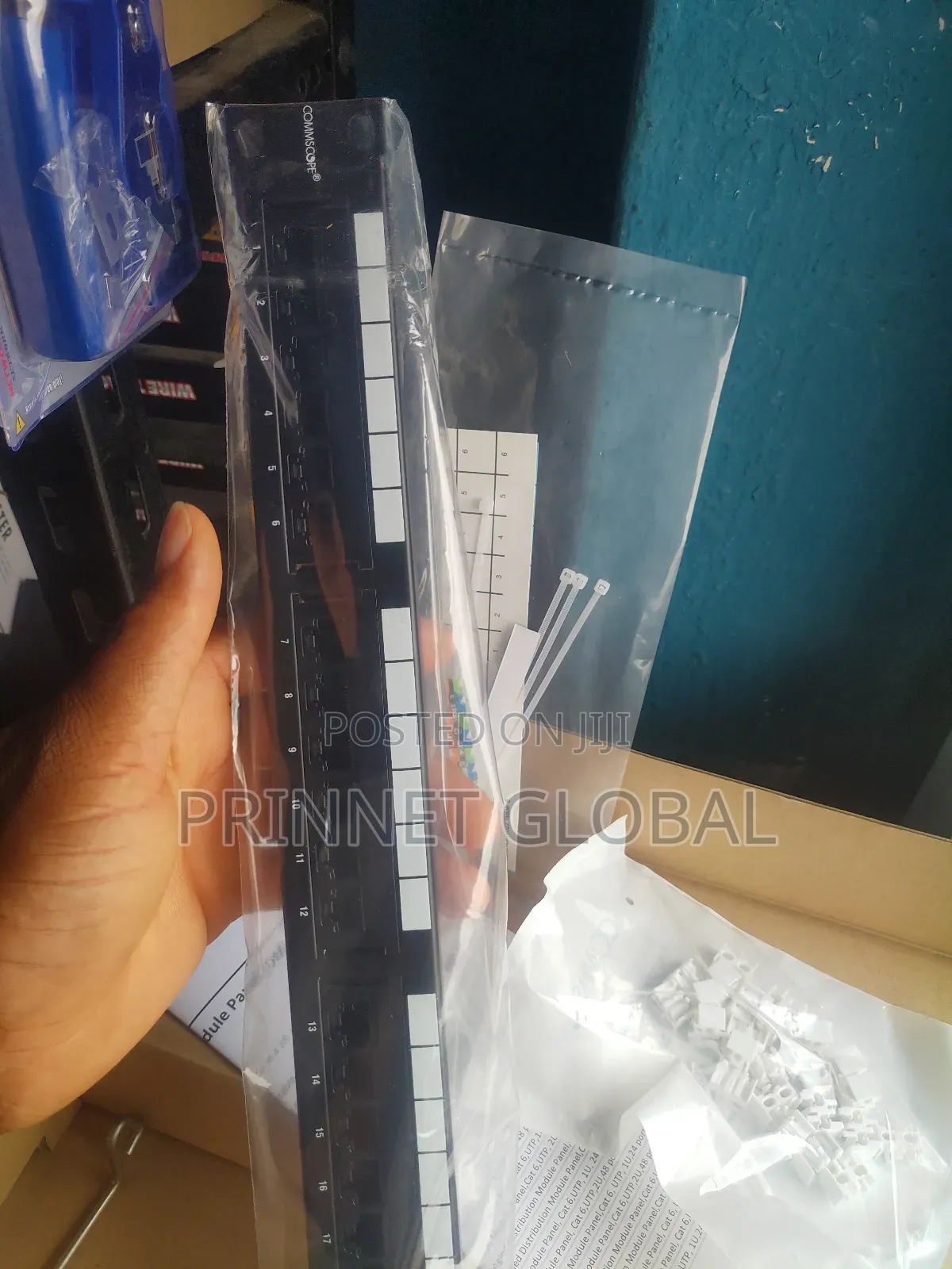 24p Cat6 Commscope Patch Panel
