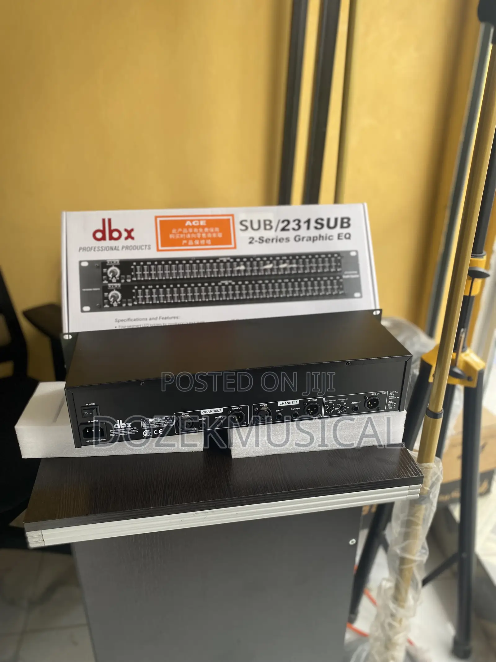 Dbx Double Equalizer 231sub