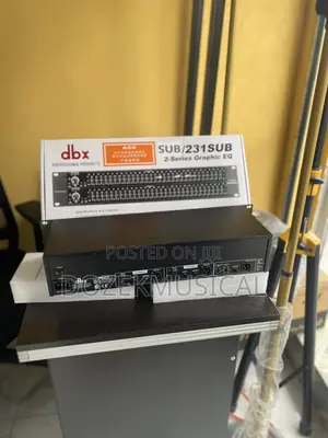 Dbx Double Equalizer 231sub