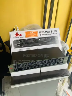 Dbx Double Equalizer 231sub