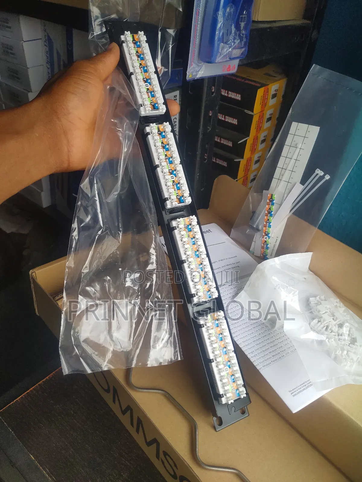 24p Cat6 Commscope Patch Panel