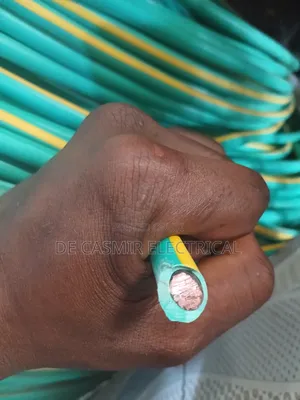 1x25mm2 Green /Yellow PVC/PVC Cable
