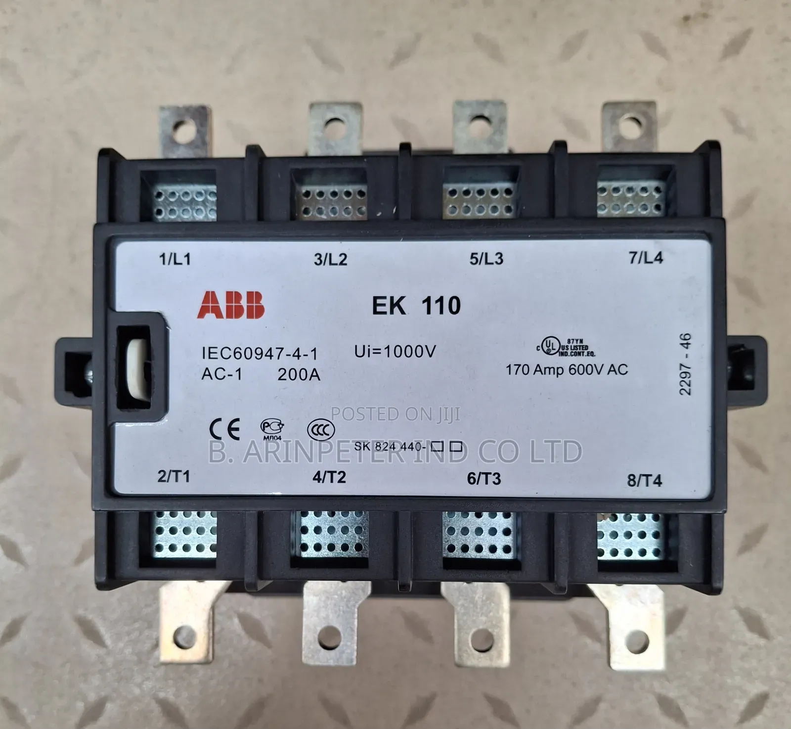 Abb Ek Contactor Series