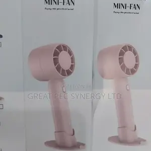 Handheld T-10 Mini Fan - Rechargeable