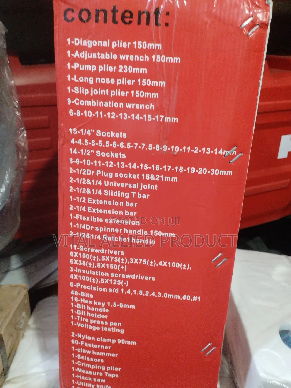 Set of Tools Box