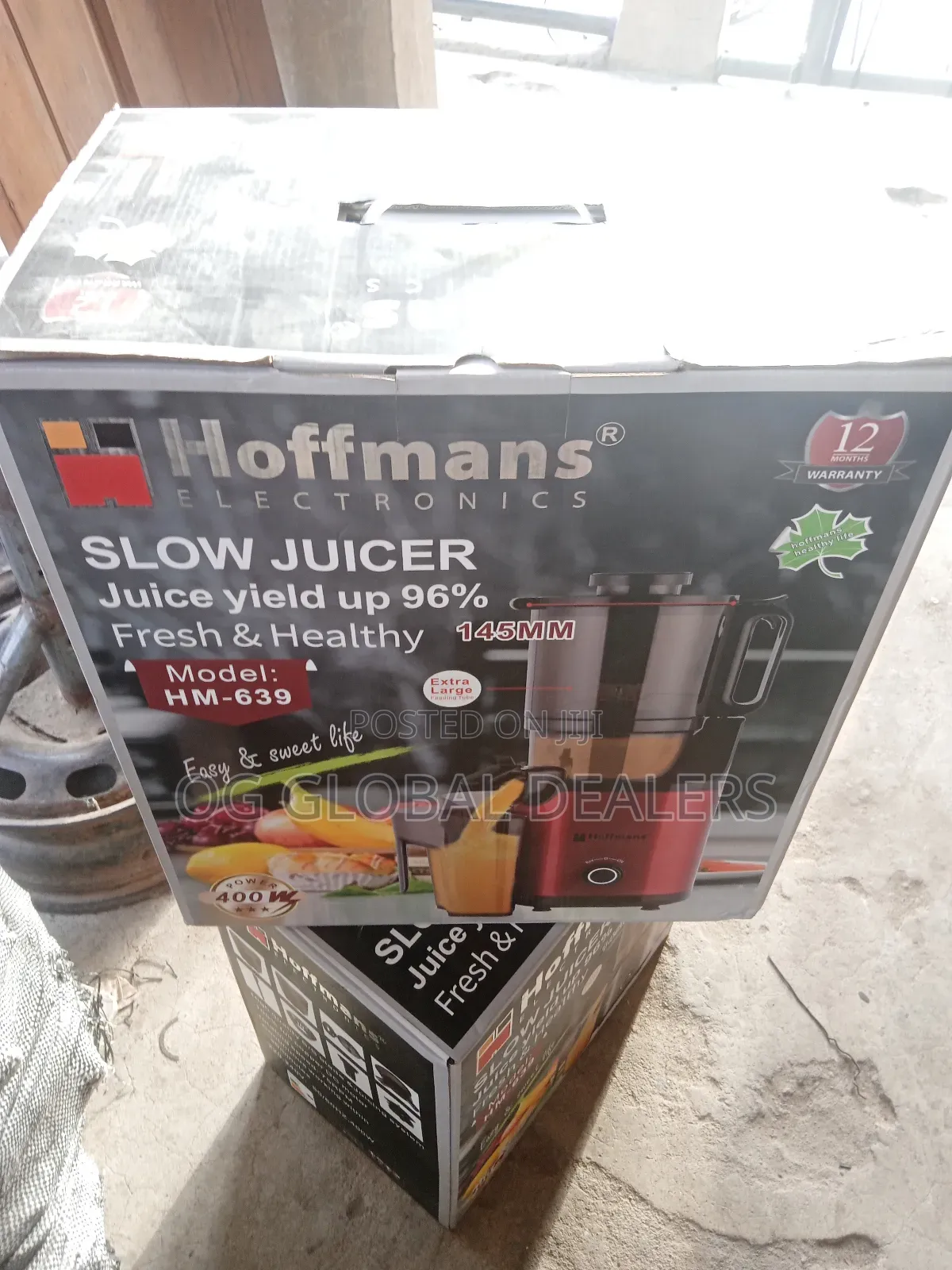 Hoffmans Slow Juicer 400w