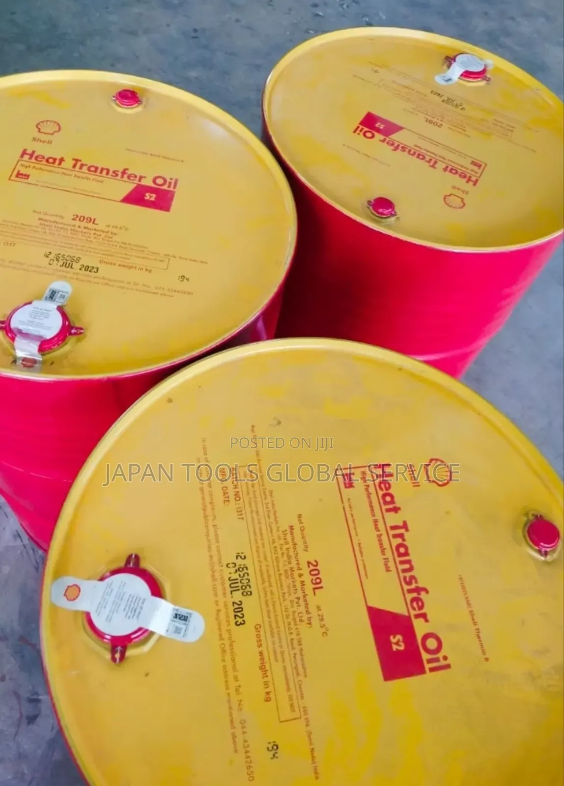 Shell Heat Transfer S2 Oil (209l)