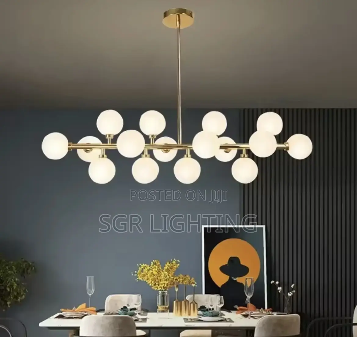 Living Room Chandeliers Nordic Led Lamp