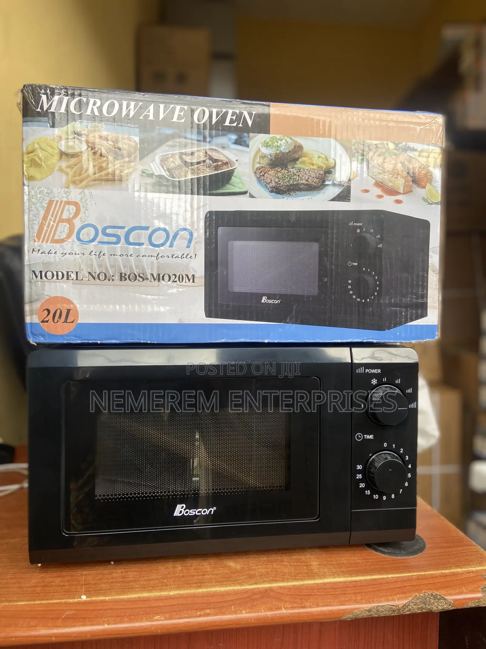 Boscon 20l Microwave Oven - Fast Heating - Energy Efficient