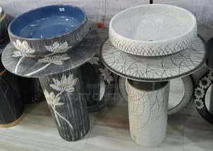 Standing Ceramic Basin