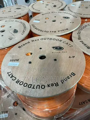 Brandrex Outdoor Cat 7 SFTP Cable Orange