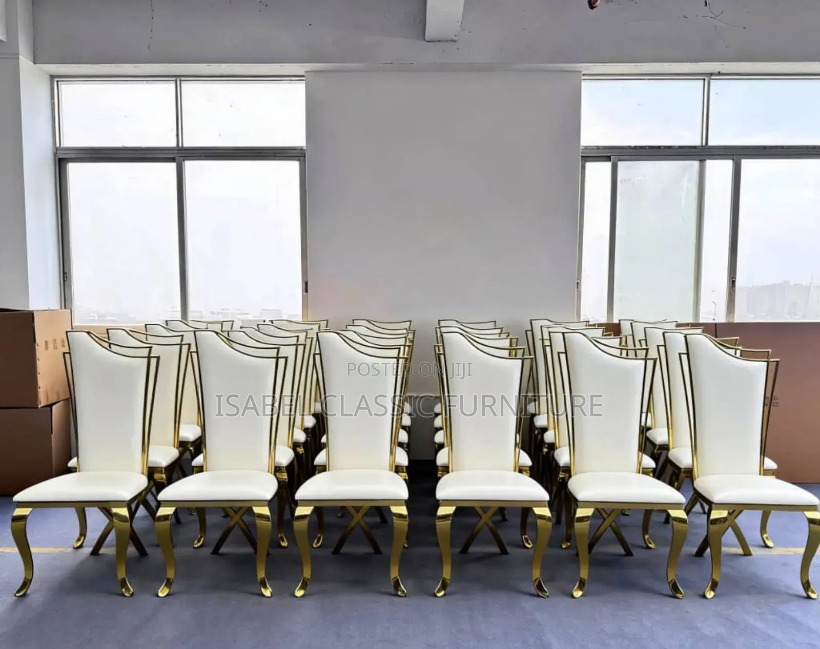 Cross Leg Vip Event Chairs Available Now