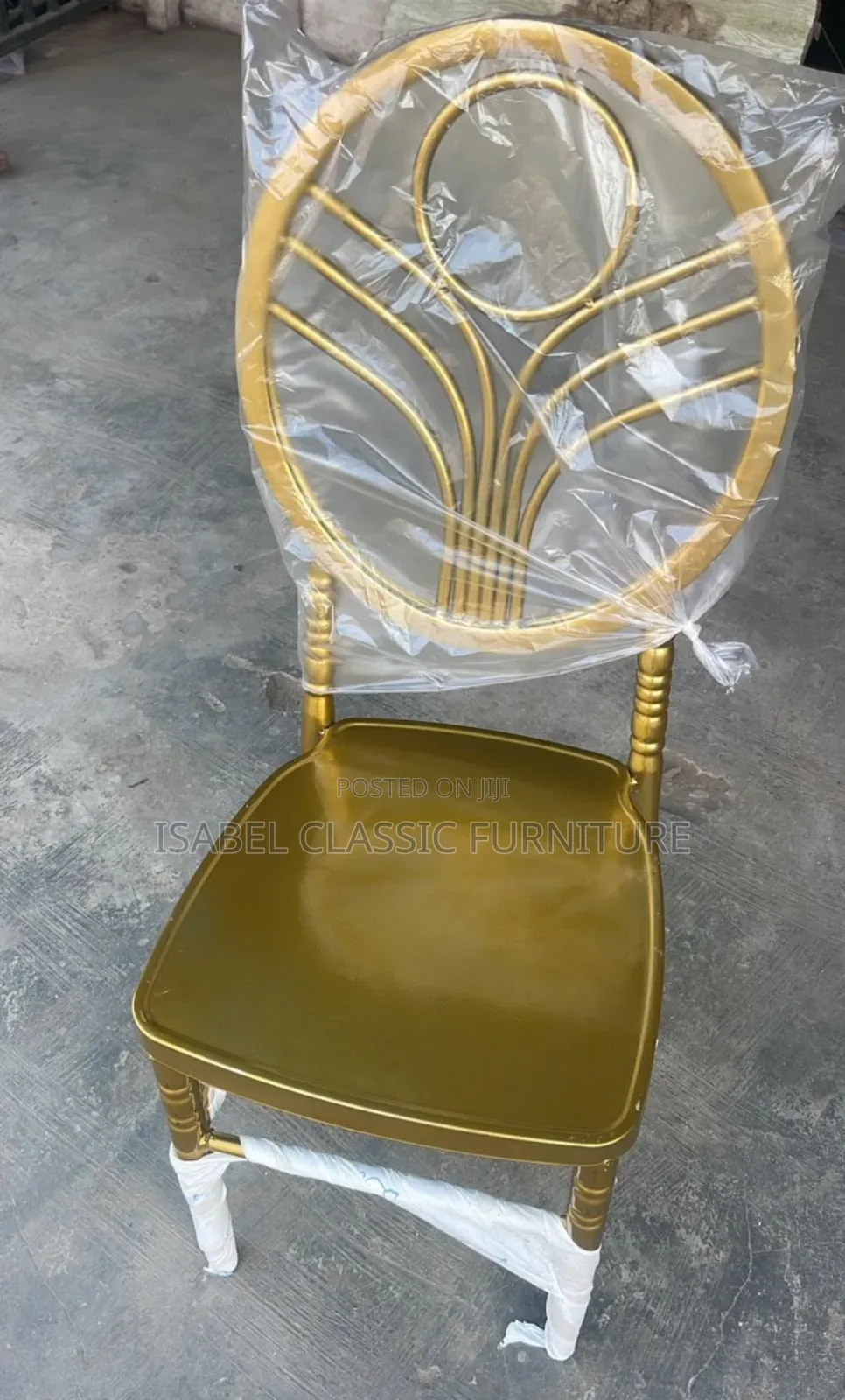 Imported Metal Flower Chairs Available Now