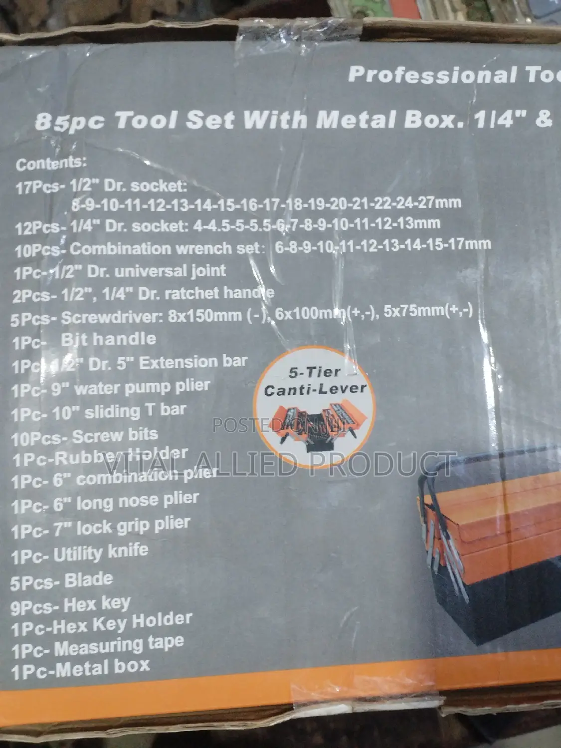 Set of Toos Box