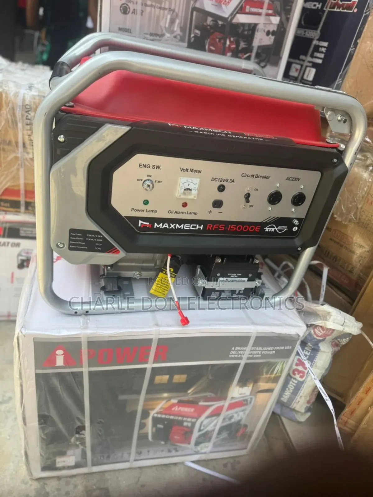 Maxmech 12kva Petrol Generator