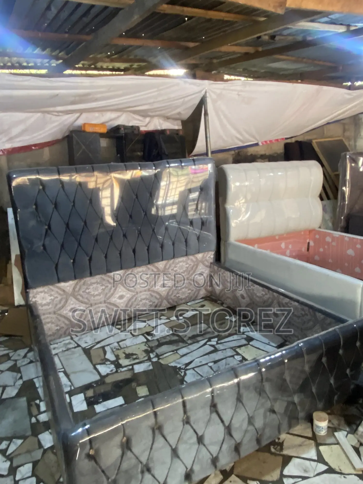 Tufted Bed Frame
