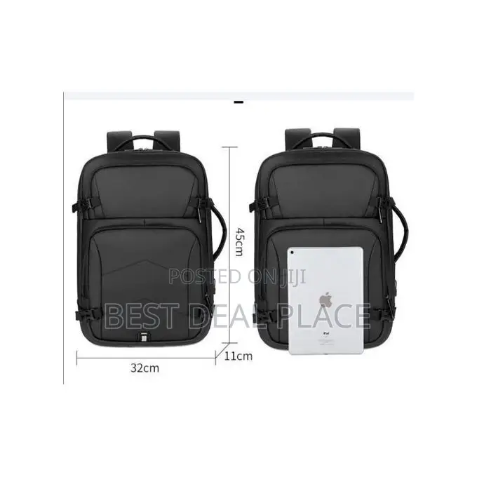 Premium 17 Inch Executive High Quality Waterproof Travel Backpack