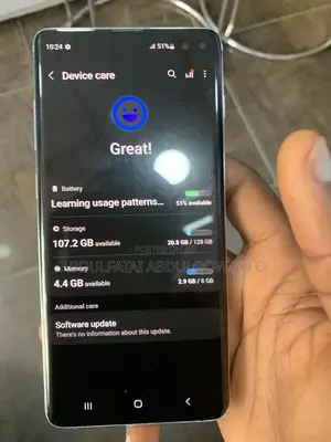 New Samsung Galaxy S10 Plus 128 GB Blue
