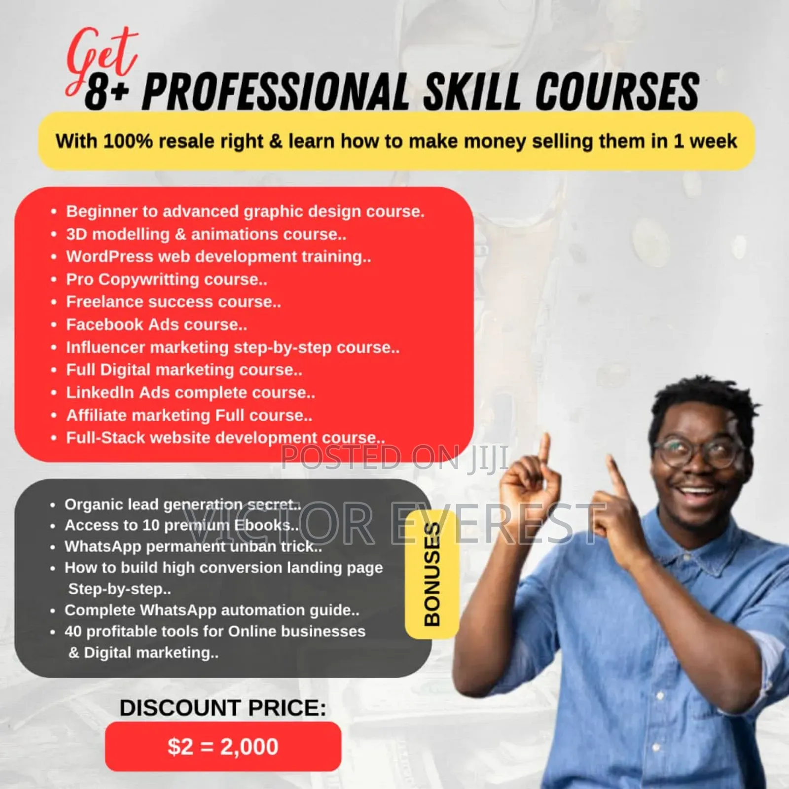Learn 8+ Professional High-Paying Digital Skills