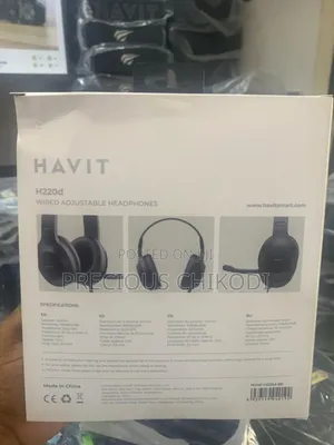 Havit Wired Adjustable Headphone