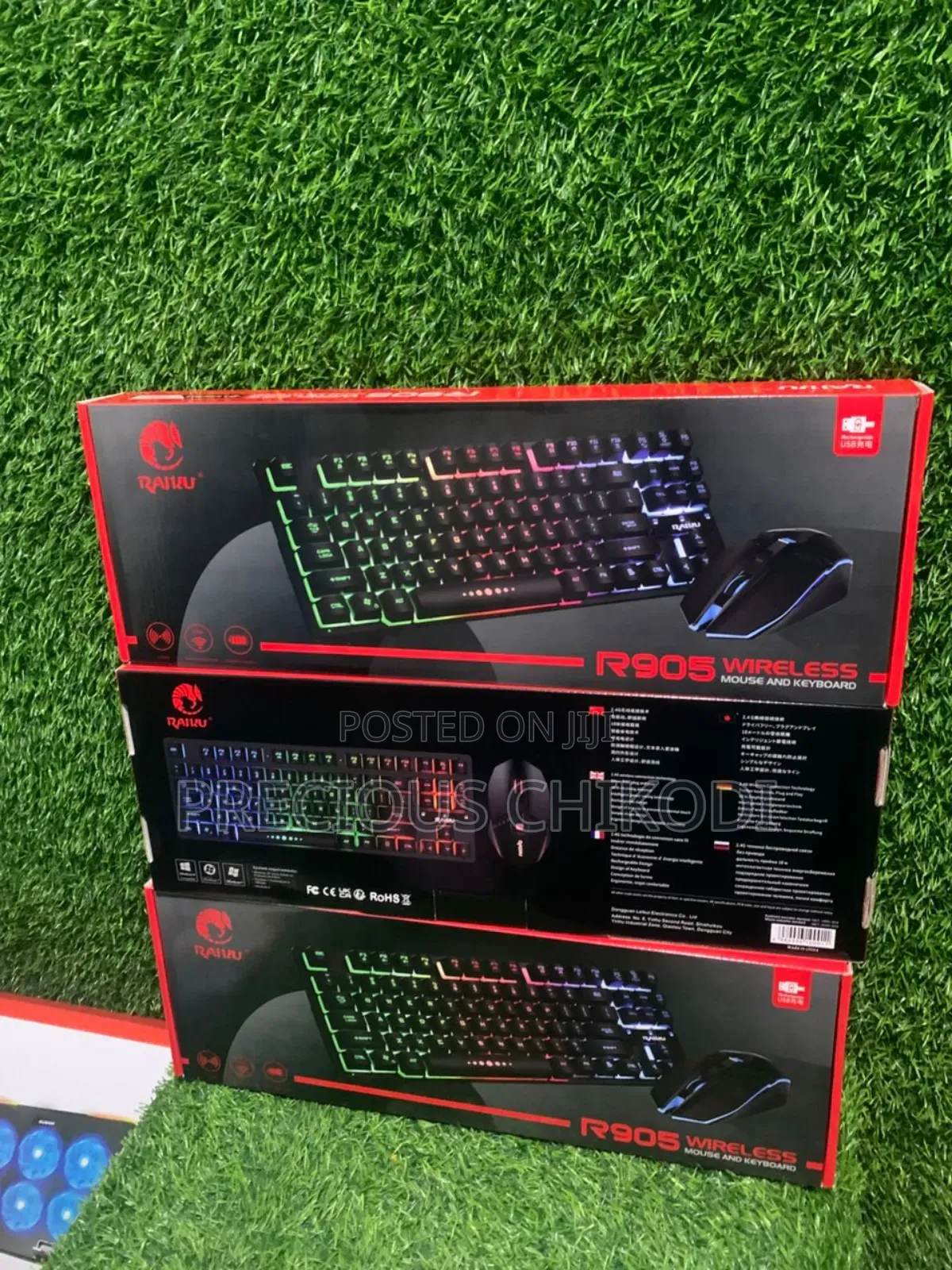 Raiku R905 Wireless Gaming Keyboard and Mouse