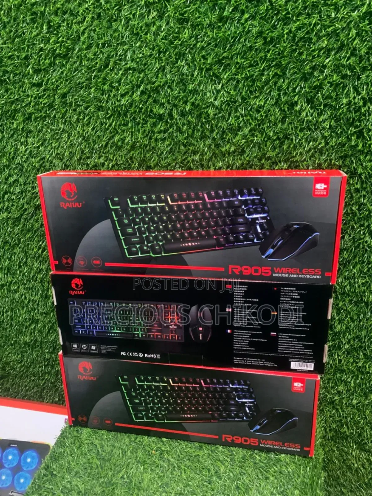 Raiku R905 Wireless Gaming Keyboard and Mouse