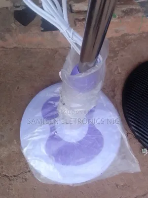 Brend New Nexus Electric Luxury Fan, Purple Glass, High Speed X, Quiet