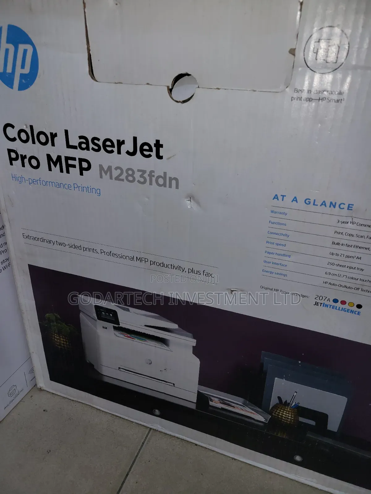Hp Laserjet Printer Mfp 283fdn