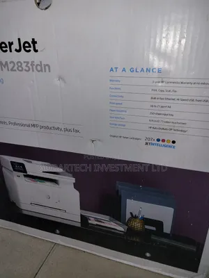 Hp Laserjet Printer Mfp 283fdn