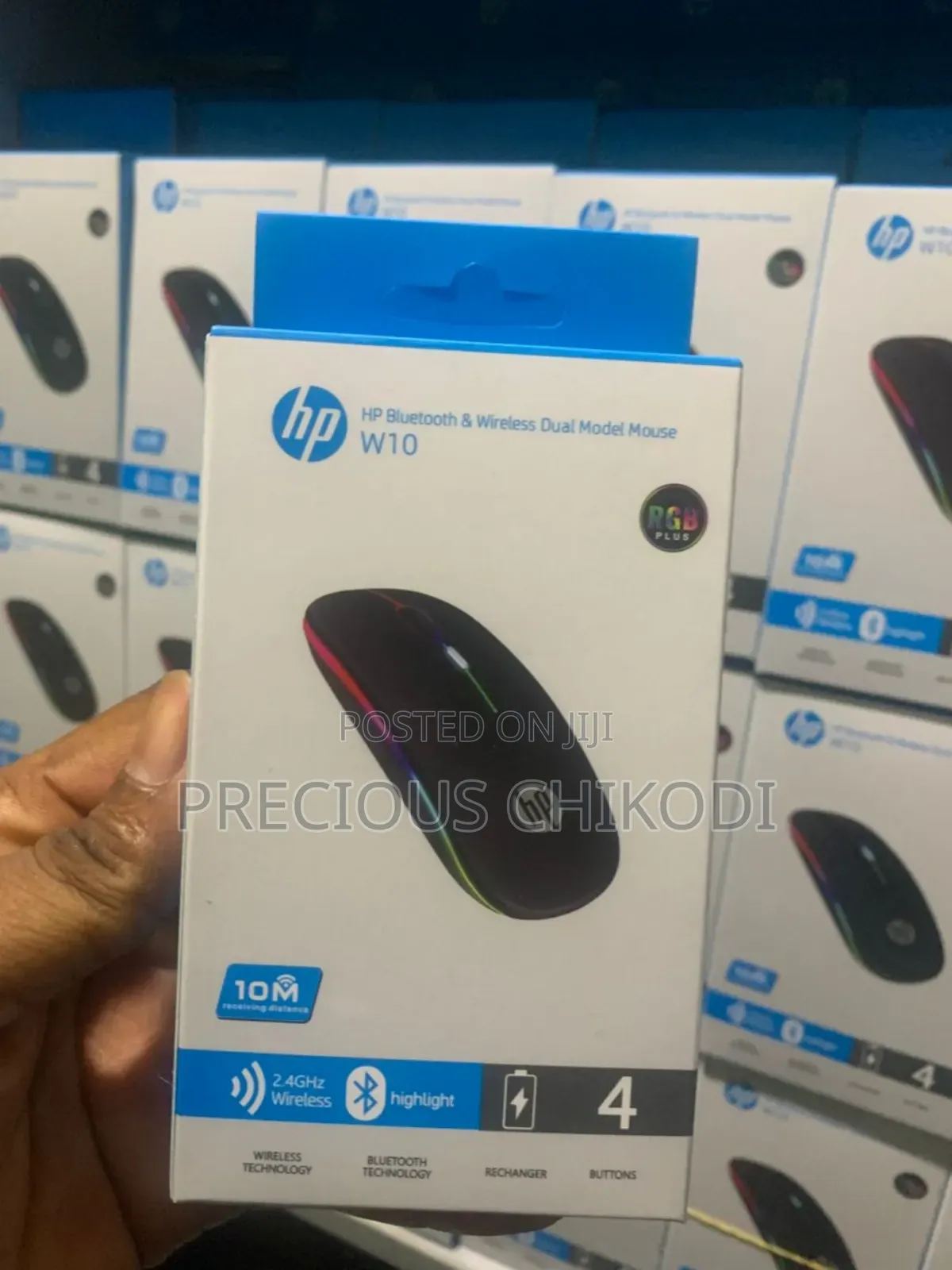Hp Rechargeable Bluetooth and Wireless Dual Model Mouse