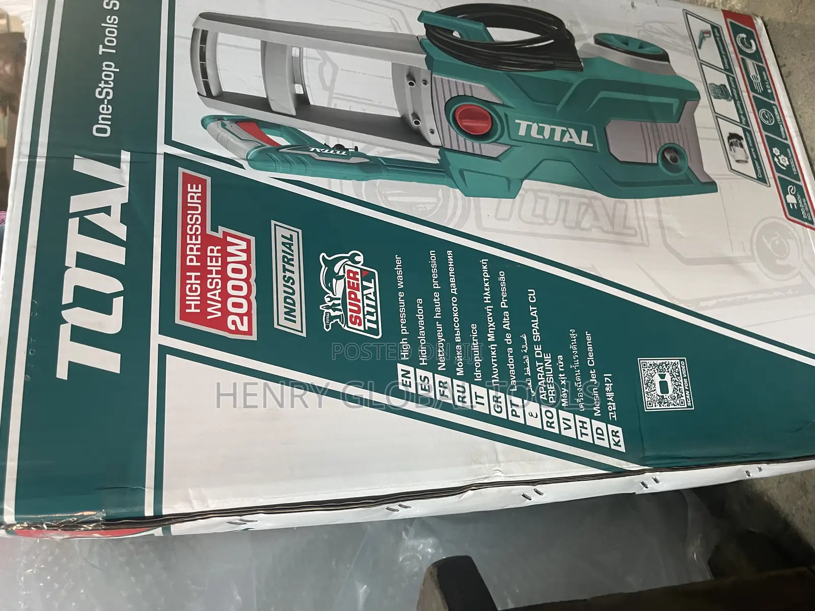 2000w Total Electric Pressure Washing Machine