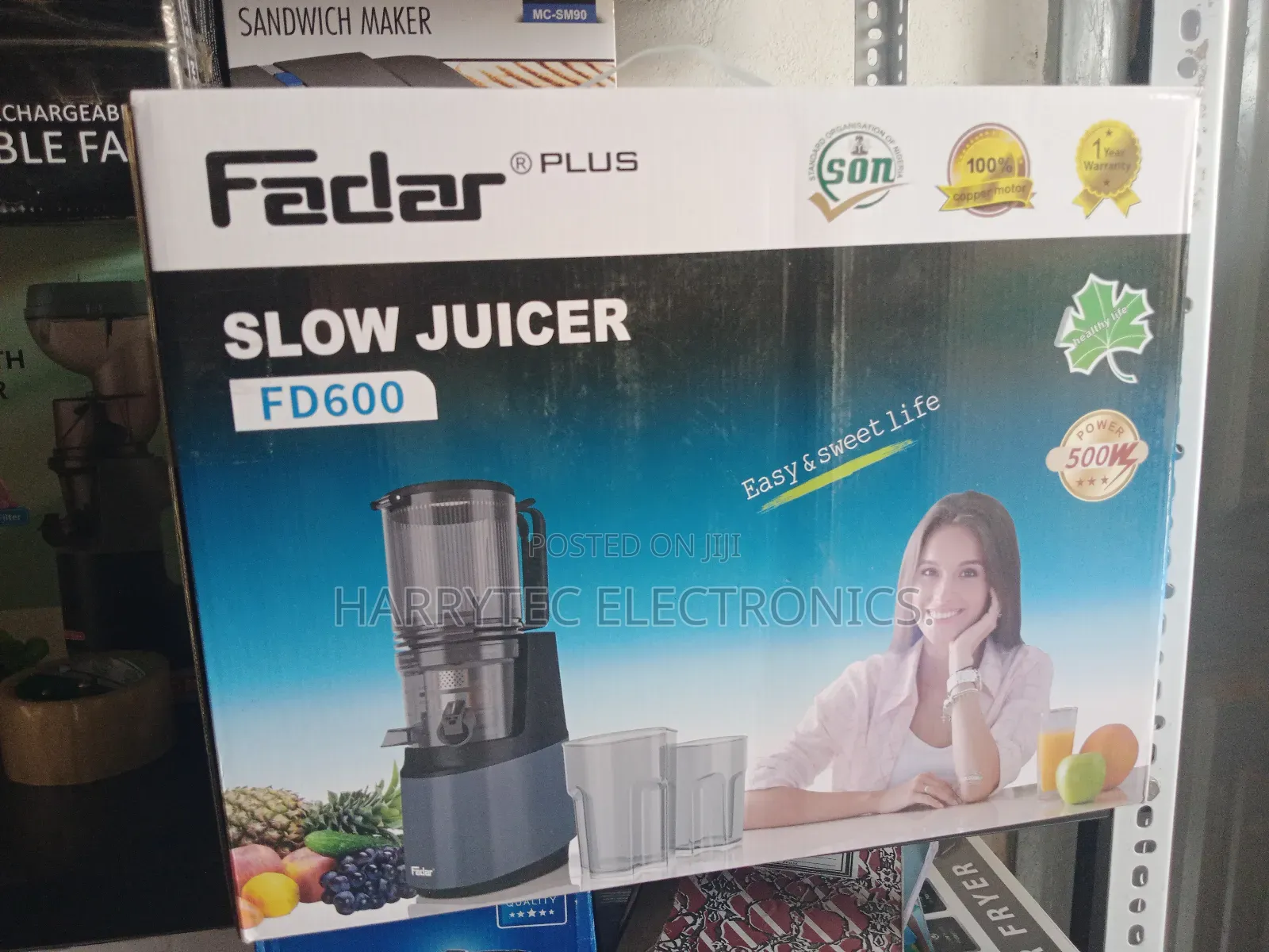 Fardar Slow Juicer 300l With 2 Years Warranty