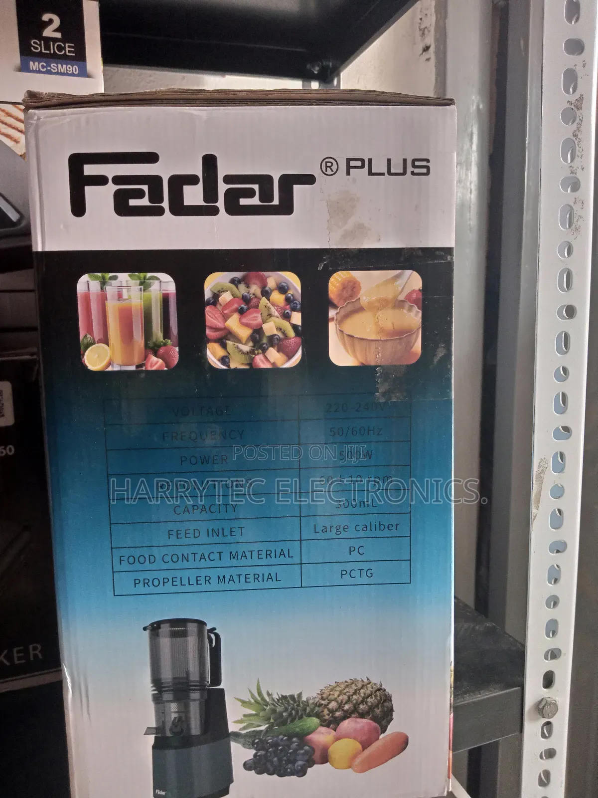 Fardar Slow Juicer 300l With 2 Years Warranty