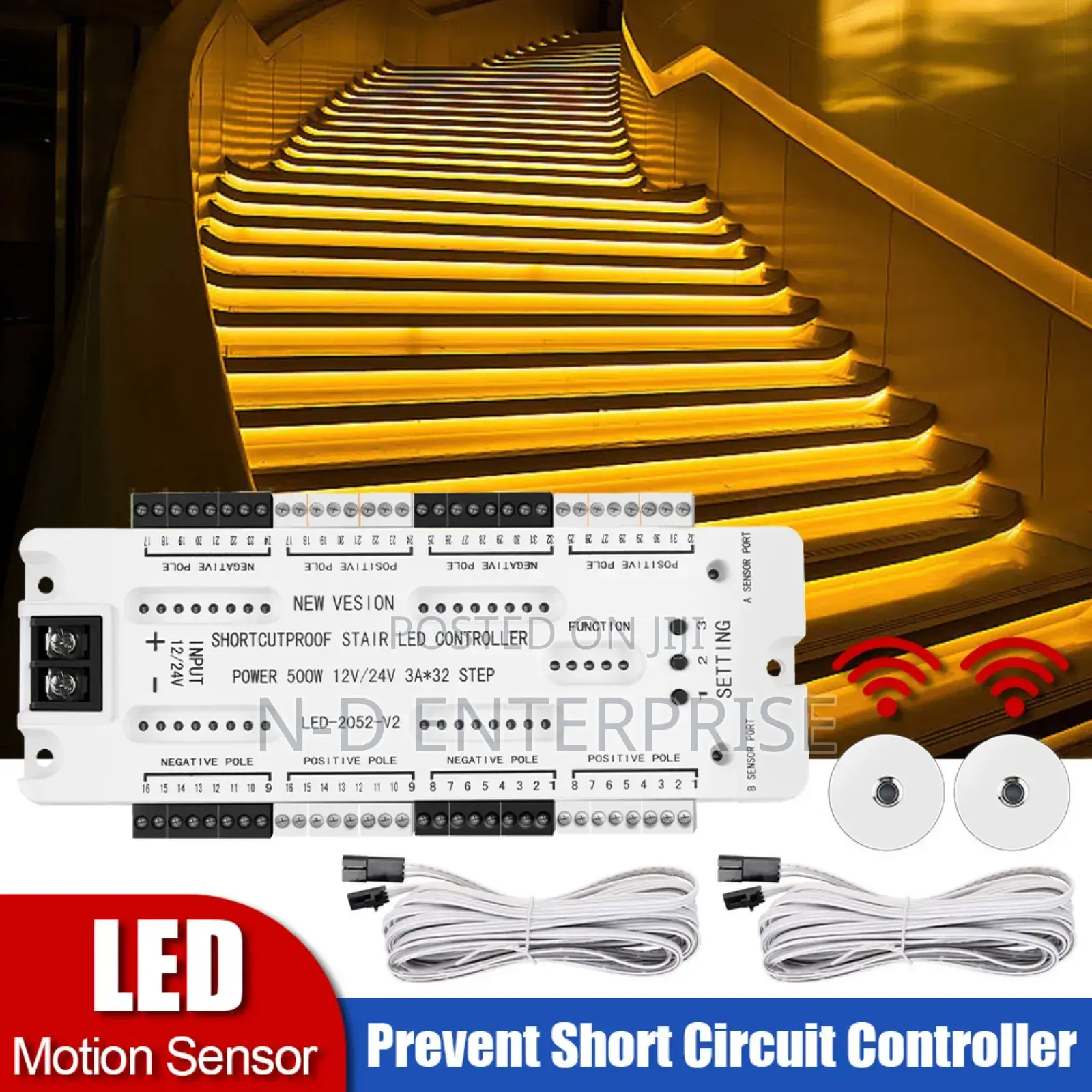 Led Motion Sensor Control
