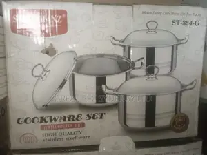 3 Sets Stainless Cookware Set - St 324