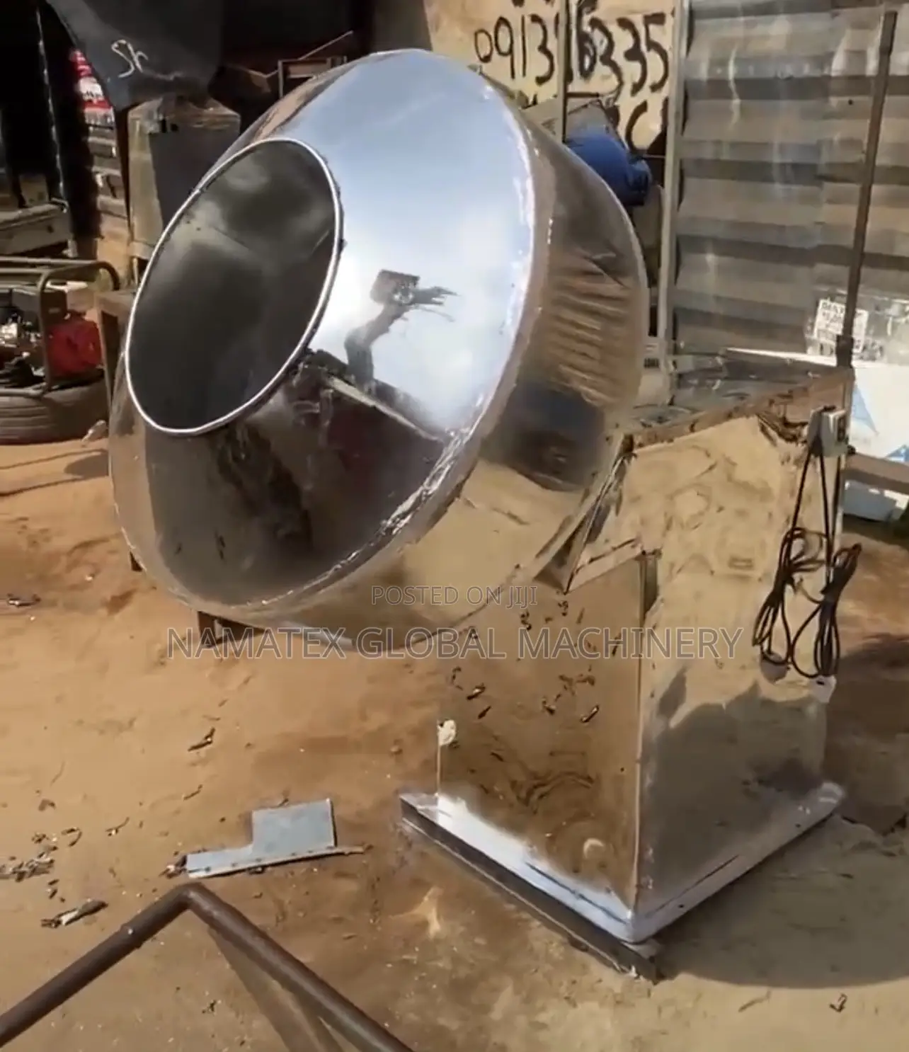 Local 50kg Peanut Coating Machine