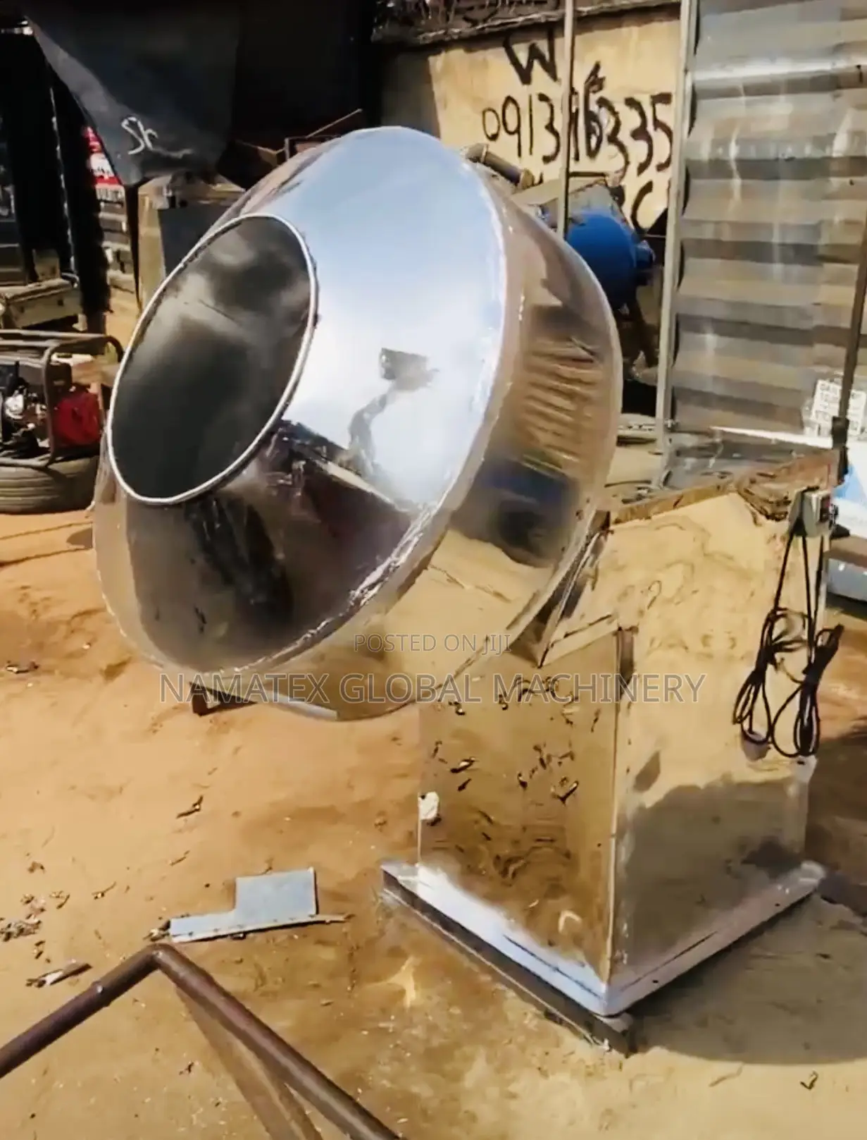 Local 50kg Peanut Coating Machine