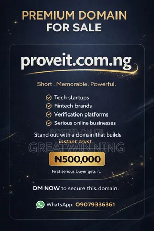 Premium Domain Name for Sale – Proveit.Com.Ng