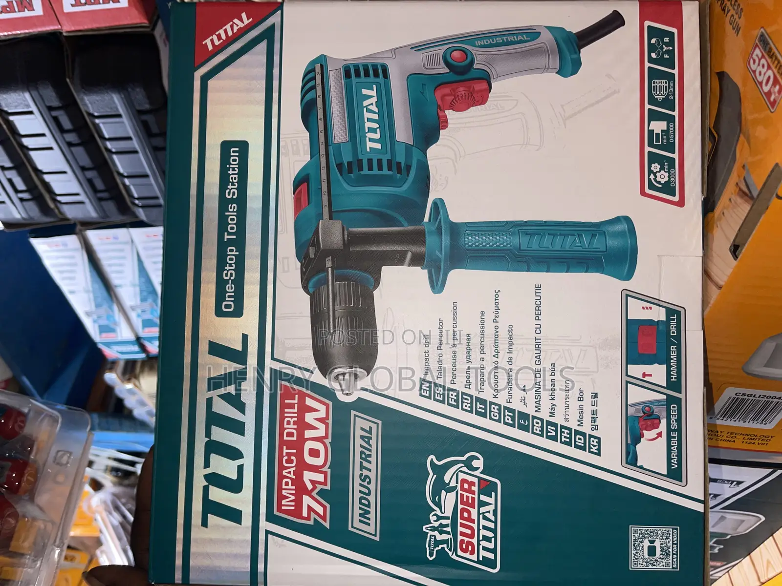 710w Total Electric Drilling Machine