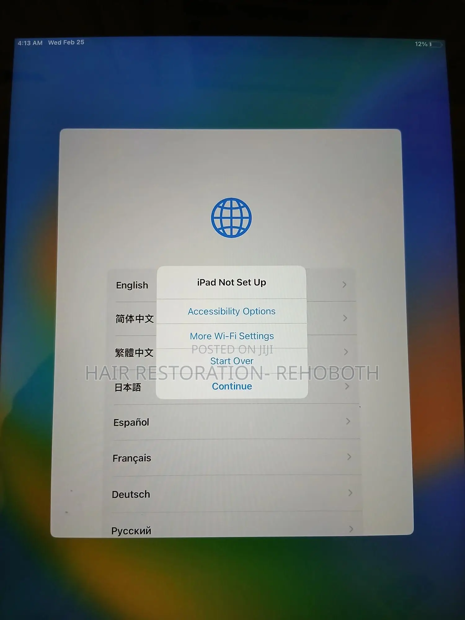 New Apple iPad (2025) 32 GB Silver